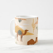 Mug Camels Dunes Cactus : Désert sans mer (Devant gauche)