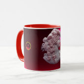 MUG CAMEO ANTIQUE, DAME AVEC MONOGRAMME DE PÂTES (Devant gauche)