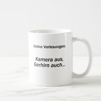 Mug "Caméra éteinte, cerveau éteint"