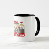 Mug Caméra mignonne Love Heart Photographie (Devant droit)