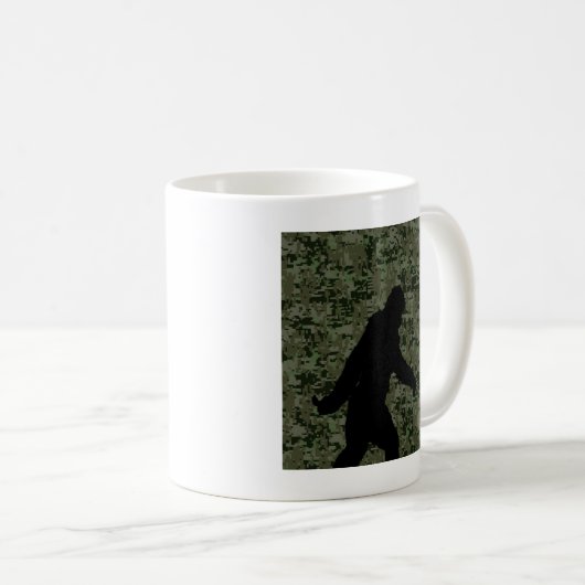 Mug Caméra numérique Black Gone Squatchin (Devant droit)