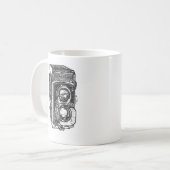 Mug Caméra Rolleiflex vintage (Devant gauche)