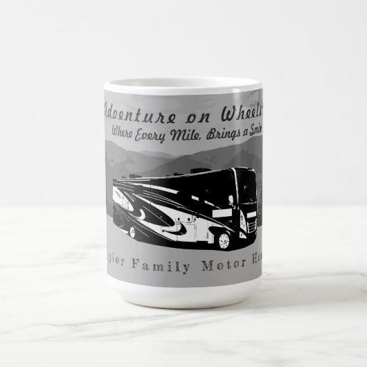 Mug Caméra RV Motorhome (Centre)