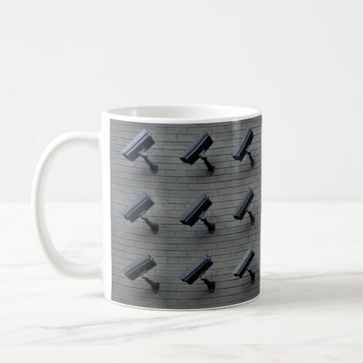 Mug Caméras de sécurité couleur intégrée (Gauche)