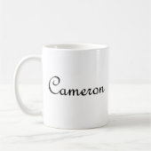 Mug Cameron (Gauche)