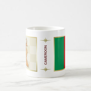Mug Cameroun Drapeau + Plan Musique