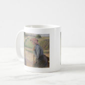 Mug Camille Pissarro | deux jeunes femmes rurales (Devant gauche)
