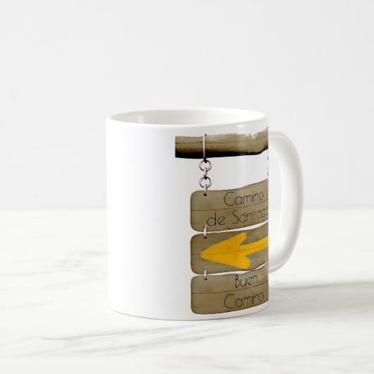 Mug Camino de Santiago (Devant droit)