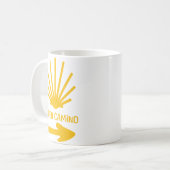 Mug Camino de Santiago (Devant gauche)