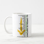 Mug Camino de Santiago Le chemin de saint Jacques 0310 (Gauche)