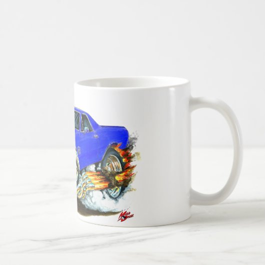 Mug Camion 1970 de bleu d'EL Camino (Droite)