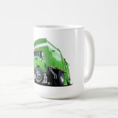 Mug Camion à ordures de dessin (Devant droit)
