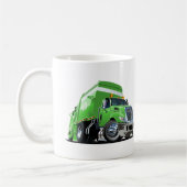 Mug Camion à ordures de dessin (Gauche)