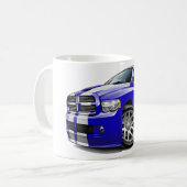 Mug Camion Bleu-Blanc de RAM de Dodge SRT10 (Devant gauche)
