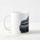Mug Camion bleu de granit de Chevy Silverado (Gauche)