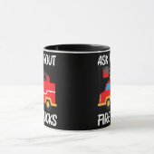 Mug Camion-Camion cool Pour Hommes Femmes Camion-Enfan (Centre)