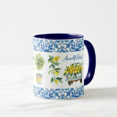 Mug Camion citron de la côte d'Amalfi (Devant droit)