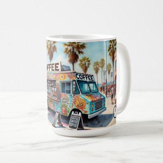 Mug Camion de café Venice Beach (Devant droit)