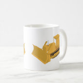 Mug Camion de construction Bulldozer (Devant droit)