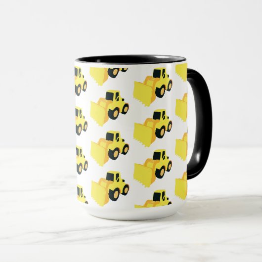 Mug Camion de construction de chargeur frontal (Devant droit)