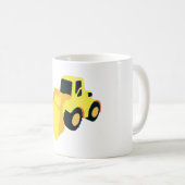 Mug Camion de construction de chargeur frontal (Devant droit)
