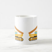 Mug Camion de construction de grue (Centre)
