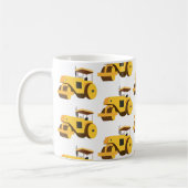 Mug Camion de construction de rouleau routier (Gauche)
