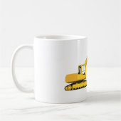 Mug Camion de construction d'excavateur ABC (Gauche)