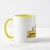 Mug Camion de construction d'excavateur ABC (Gauche)