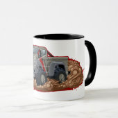 Mug Camion de dessin animé (Devant droit)