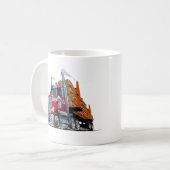 Mug Camion de dessin animé (Devant gauche)