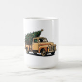 Mug Camion de l'arbre de Noël (Centre)