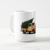 Mug Camion de l'arbre de Noël (Devant gauche)