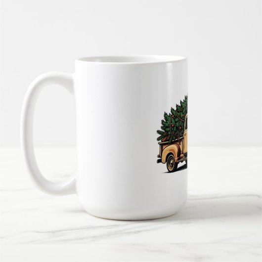 Mug Camion de l'arbre de Noël (Gauche)