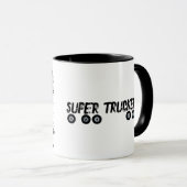 Mug Camion de Mug, cadeau de camion, Roues (Devant droit)
