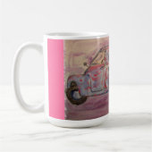 Mug camion de patine bleue antique (Gauche)