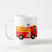 Mug Camion de pompiers (Gauche)