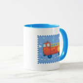 Mug Camion de pompiers (Devant droit)