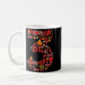 Mug Camion de pompiers 3e anniversaire garçon pompier (Gauche)
