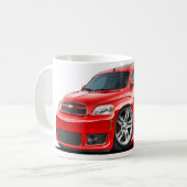 Mug Camion de rouge de Chevy HHR solides solubles (Devant gauche)