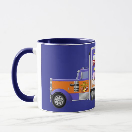 Mug Camion de sport (Gauche)