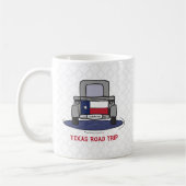 Mug Camion de Texas Road Trip State (Gauche)
