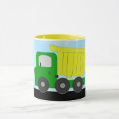 Mug Camion de vidange (jaune) (Centre)