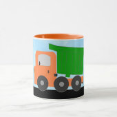 Mug Camion de vidange (orange) (Centre)