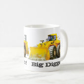 Mug Camion défonceur nommé fait sur commande de (Devant droit)