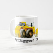 Mug Camion défonceur nommé fait sur commande de (Devant gauche)