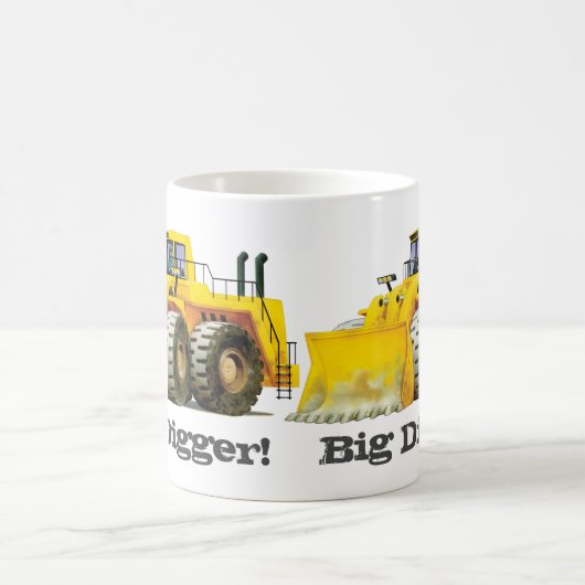 Mug Camion défonceur nommé fait sur commande de (Centre)