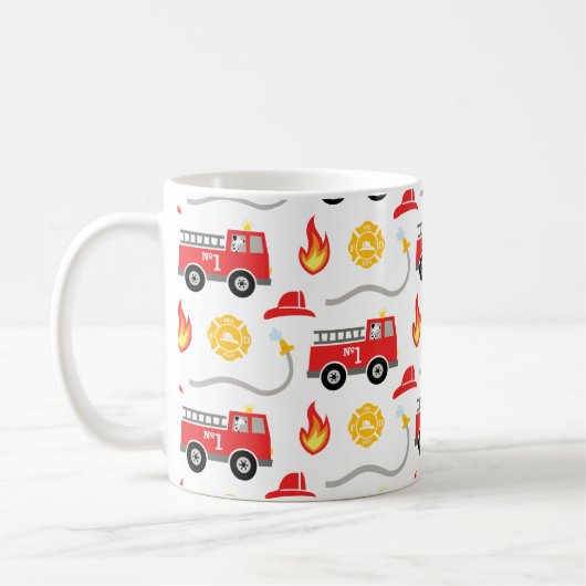 Mug Camion d'incendie (Gauche)