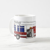 Mug Camion d'incendie échelle (Devant gauche)