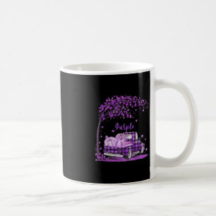 Mug Camion en novembre nous portons violet cancer du p